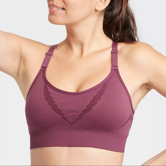 All in Motion Target Laser Cut Seamless Sports Bra - Picture 1 of 6